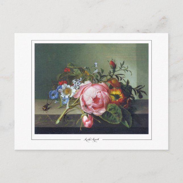 Rachel Ruysch #8 - Carte postale Art (Devant)