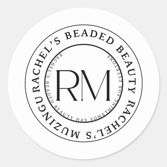 Rachel’s Beaded Beauty Stickers (Devant)