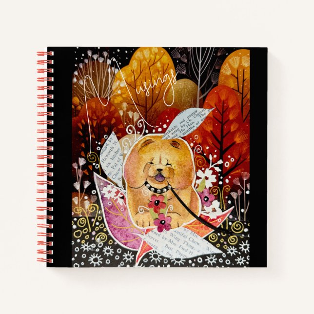 RACINES DU CŒUR  Cahier spiralé CHOW (Devant)