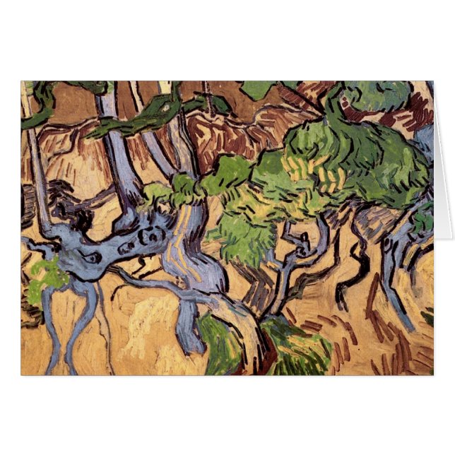 Racines et troncs d'arbre (F816)Van Gogh Fine Art (Devant Horizontal)