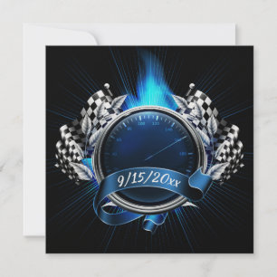 Racing Race Car Event Invitation