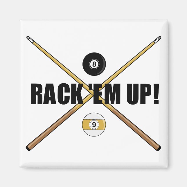 Rack 'Em Up aimant (Devant)