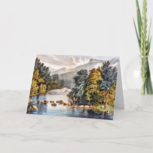 Racquet River—Adirondacks Carte de voeux