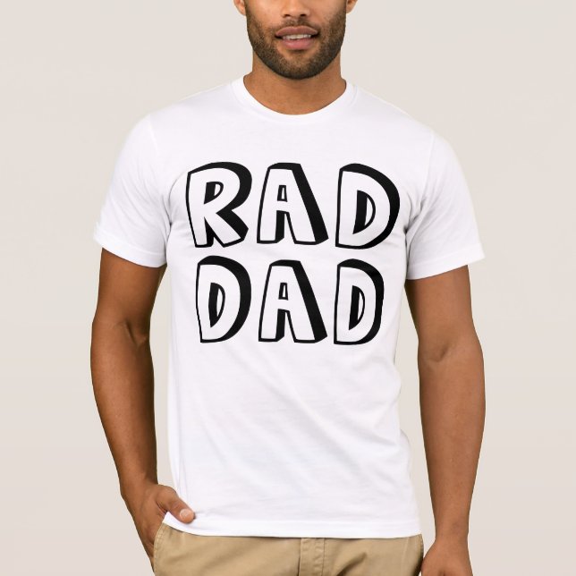 RAD DAD Funny Père T-Shirts (Devant)