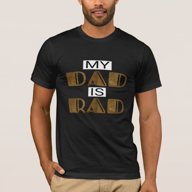 Rad Dad : Niveau de fraîcheur - T-shirt papa (Devant)