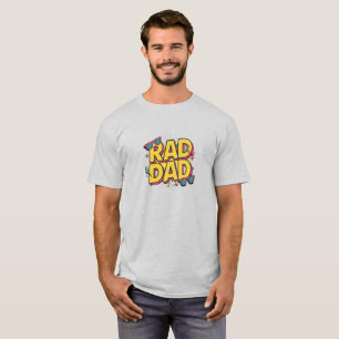 Rad Papa Cool Trend Fête des pères T-shirt cadeau