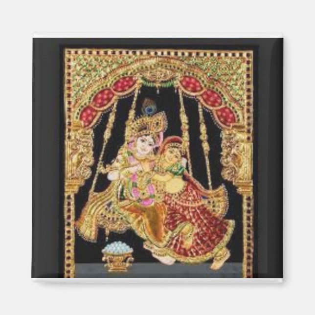 Radha Krishna Magnet (Devant)