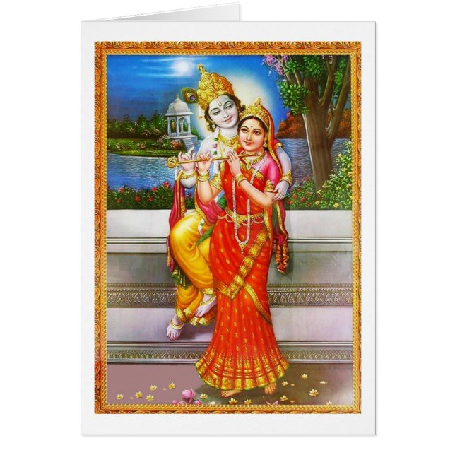 Radha KRISHNA pour l'amour, prospérité de la paix (Devant)