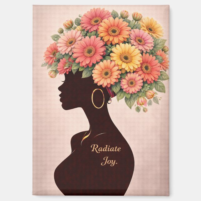 Radiate Joy Inspirational Magnet  (Recto)