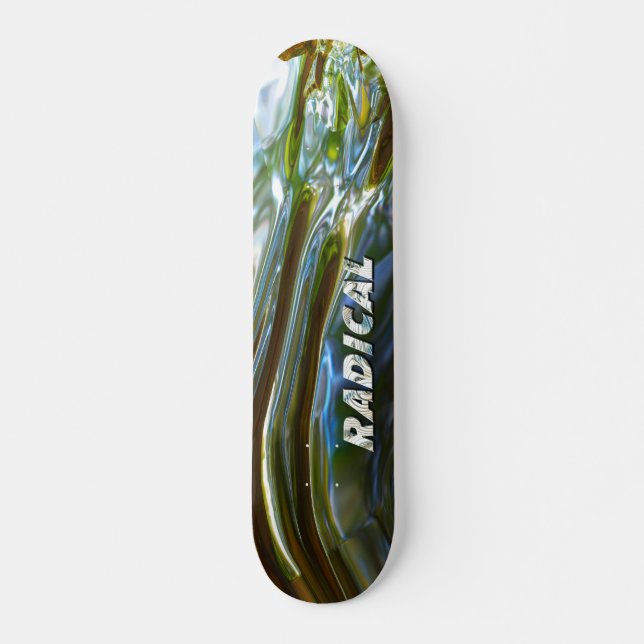 Radical Art 33D Skateboard (Devant)