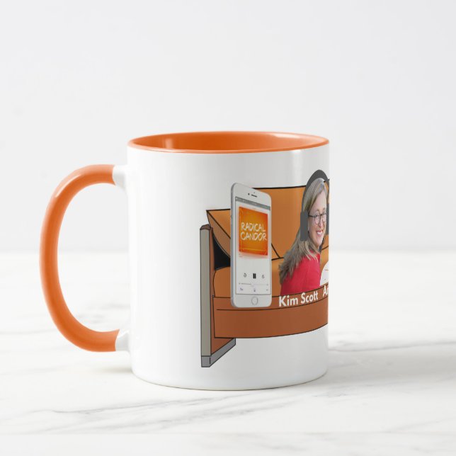 Radical Candor Podcast de café Mug (Gauche)