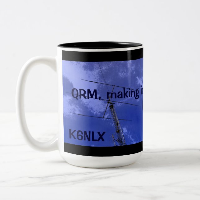 Radio amateur QRM et Callsign Mug (Gauche)