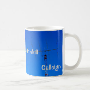 Radio amateur QRP et Callsign Mug