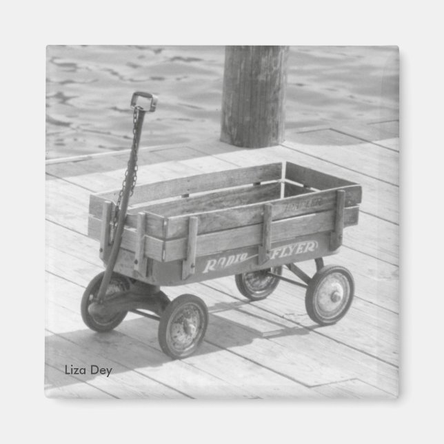Radio Flyer Wagon Magnet (Devant)
