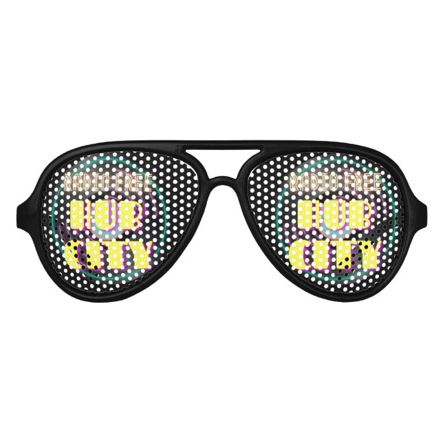 Radio Free Hub City Lunettes de soleil (Devant)