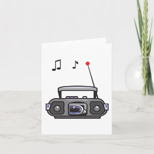 Radio Lecture des cartes de notes musicales