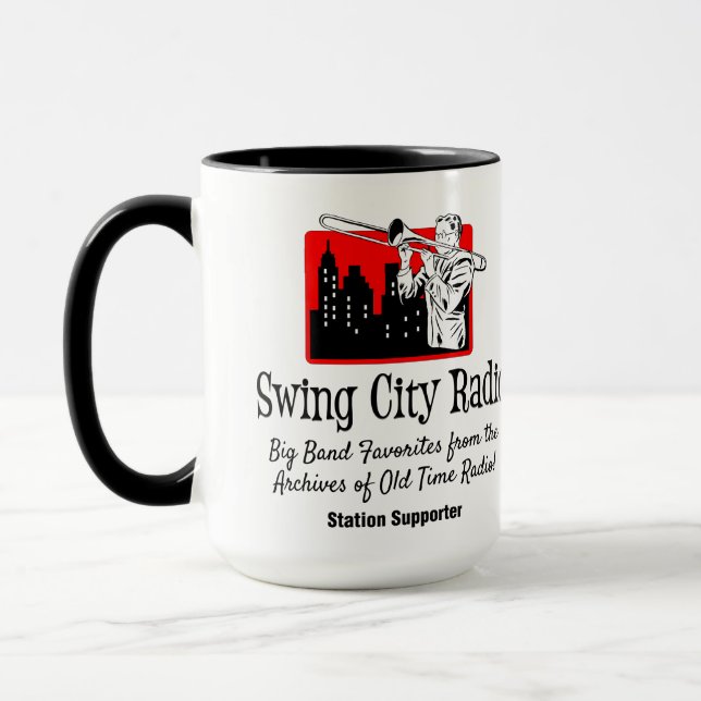 Radio Swing City - 15oz Mug (Gauche)