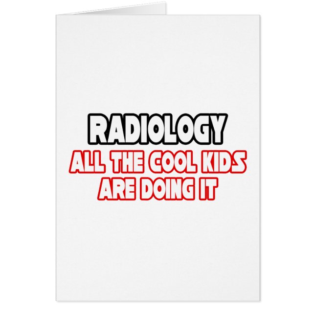 Radiologie...Enfants Cool (Devant)