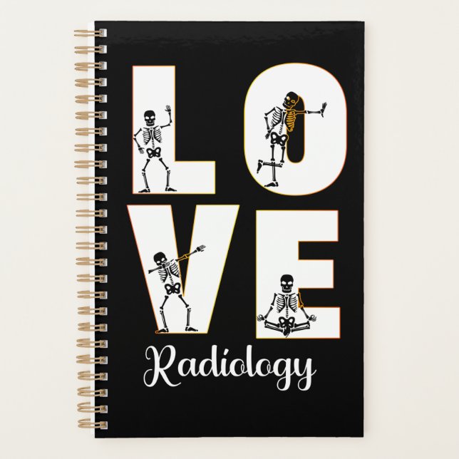 Radiologie Love Radiologiste Skeleton XRay   (Devant)