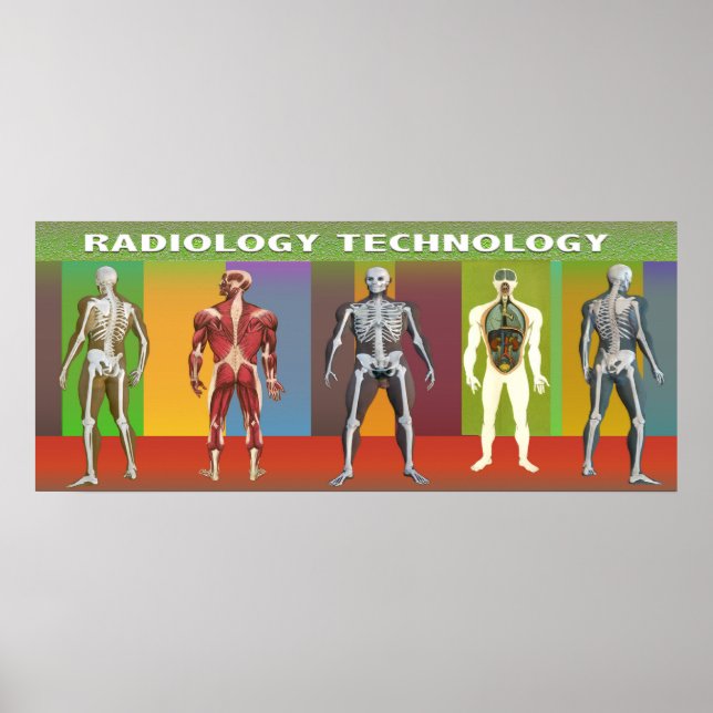 RADIOLOGY TECHNOLOGY APPLIED SCIENCE POSTER (Devant)