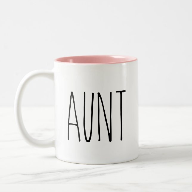RAE DUNN Inspiré Tante Café Mug (Gauche)
