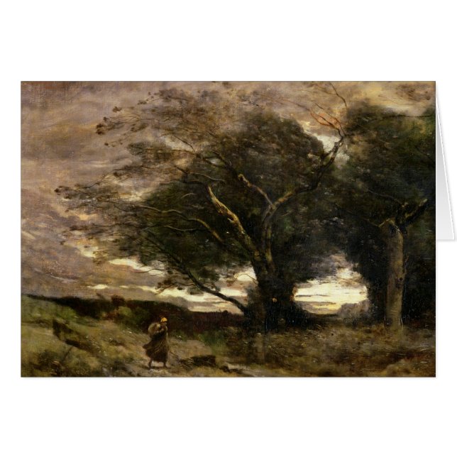Rafale du vent, 1866 (Devant horizontal)