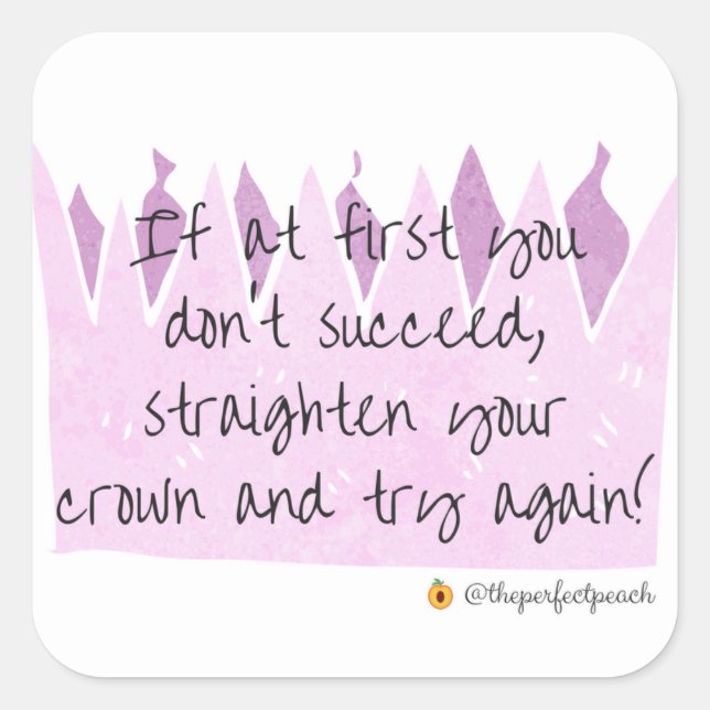 Raffermir vos autocollants de couronne (Devant)