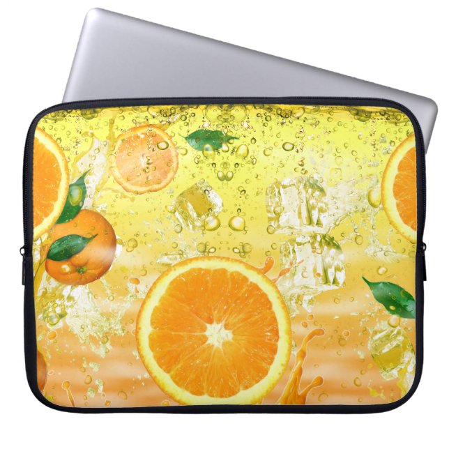 Rafraîchir le sac d'ordinateur portable à jus d'or (Devant)