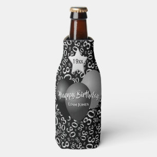 Rafraichisseur De Bouteilles 30ème Motif de nombre de fête d'anniversaire noi