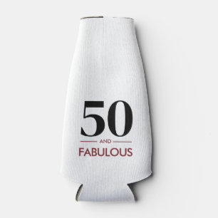 Rafraichisseur De Bouteilles 50 ans et fabuleux Citation de joyeux anniversaire