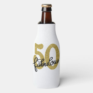 Rafraichisseur De Bouteilles 50 et fabuleux   Noir et blanc d'or classique