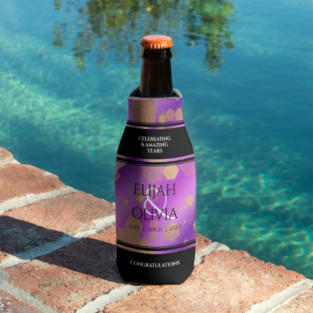 Rafraichisseur De Bouteilles 6e 33e 47e 48e anniversaire du Mariage Améthyste (Piscine in situ)