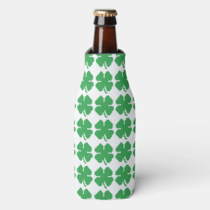 Rafraichisseur De Bouteilles 8 bits Pixel Lucky Four Leaf Clocher