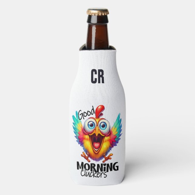 Rafraichisseur De Bouteilles Ajouter vos initiales/ Ajouter du texte sur le Gla (Bottle Devant)