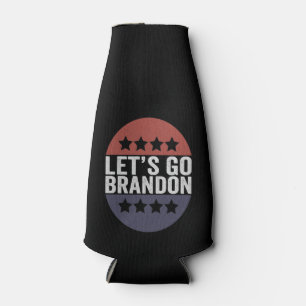 Rafraichisseur De Bouteilles Allons voir Brandon Funny Patriotic American Flag