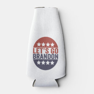 Rafraichisseur De Bouteilles Allons voir Brandon Funny Patriotic American Flag