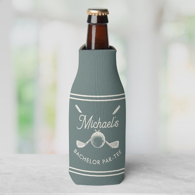 Rafraichisseur De Bouteilles Amusants Golf Bachelor Party Dernière swing avant  (Créateur téléchargé)