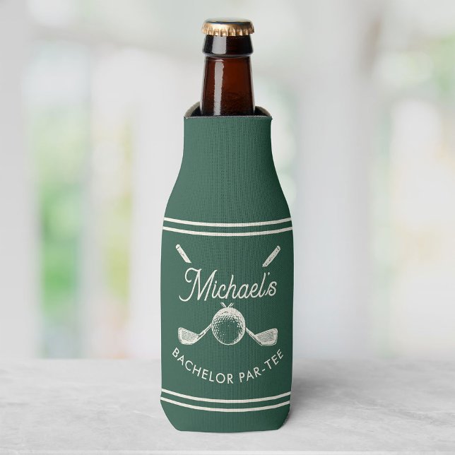 Rafraichisseur De Bouteilles Amusants Golf Bachelor Party Dernière swing avant  (Créateur téléchargé)