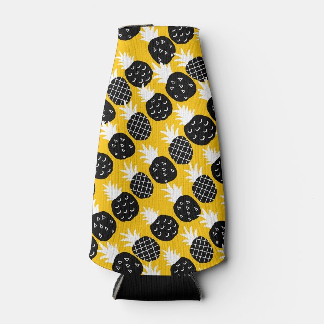Rafraichisseur De Bouteilles Ananas noir (Devant)