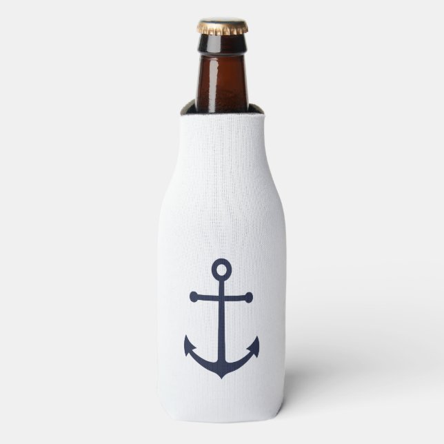 Rafraichisseur De Bouteilles Ancre bleue marine (Bottle Devant)