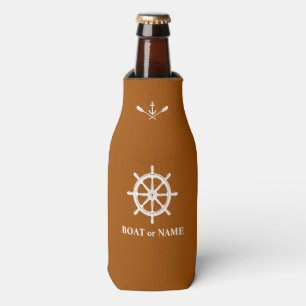 Rafraichisseur De Bouteilles Ancre de roue nautique Voitures Nom du bateau Rust