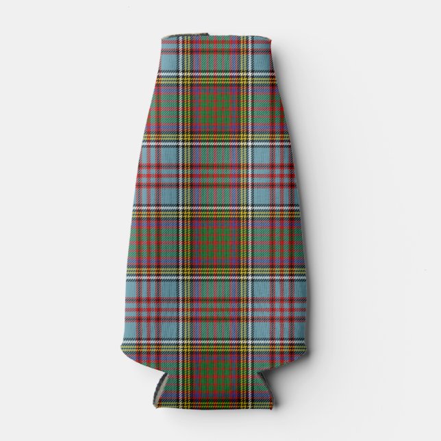Rafraichisseur De Bouteilles Anderson Clan écossais Tartan Plaid Motif (Devant)