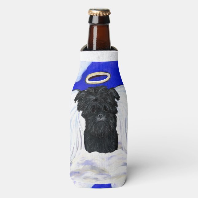 Rafraichisseur De Bouteilles Ange Affenpinscher (Bottle Devant)