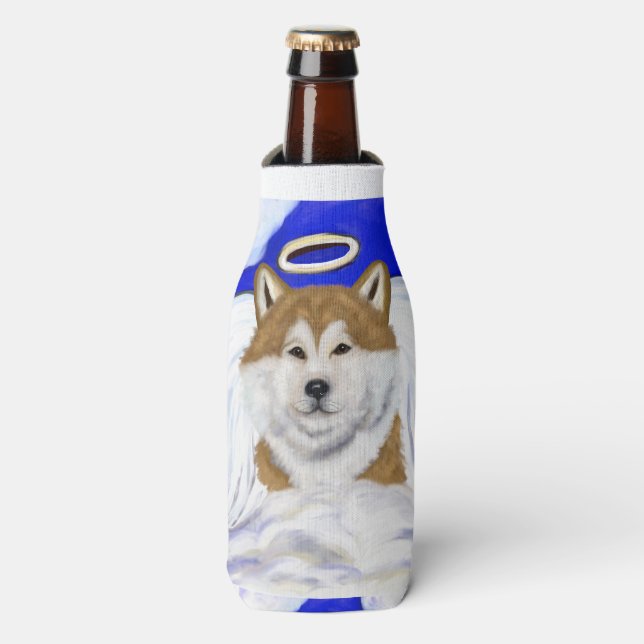 Rafraichisseur De Bouteilles Ange d'Akita (Bottle Devant)