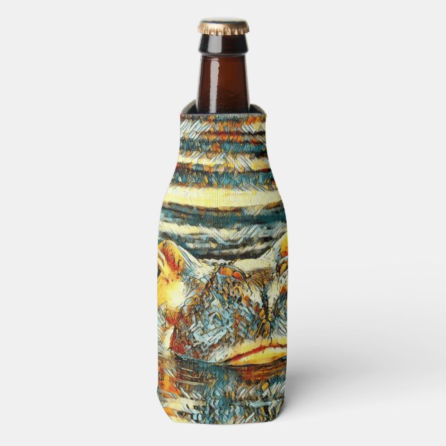 Rafraichisseur De Bouteilles AnimalArt_Hippo_001 (Bottle Devant)