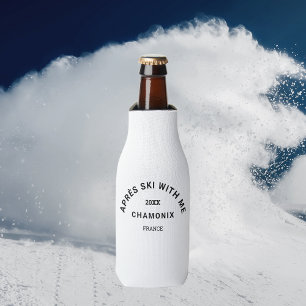 Rafraichisseur De Bouteilles Après Ski Avec Moi Thème Ski Anniversaire Fête Fav