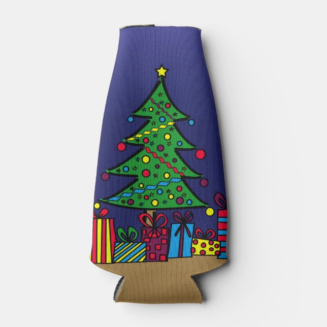 Rafraichisseur De Bouteilles Arbre de Noël (Devant)