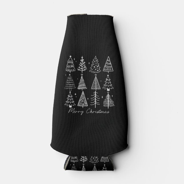 Rafraichisseur De Bouteilles Arbre de Noël Rétro Classique (Devant)