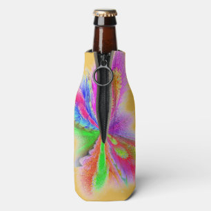Rafraichisseur De Bouteilles Art multicolore de papillon