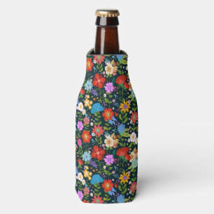Rafraichisseur De Bouteilles Art populaire floral mexicain
